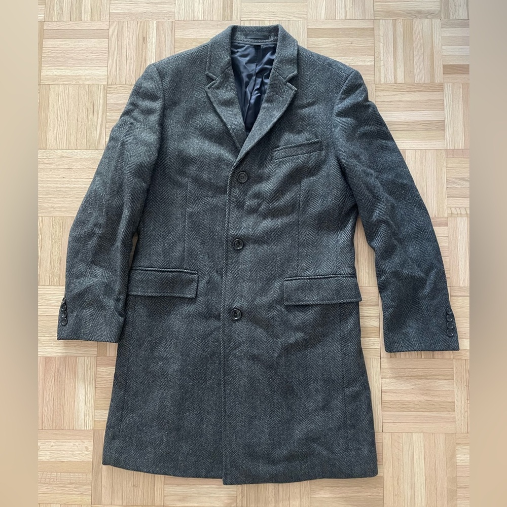 J. Crew Men’s Wool Topcoat, size 40S